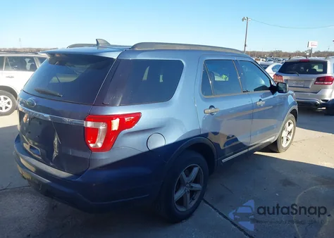 2018 Ford Explorer from USA, damaged, VIN 1FM5K7B85JGA66544